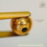  Charm Hạt Tròn Zakiram 7.68mm - Bạc 925 Mạ Vàng Cao Cấp 