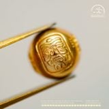  Charm Hạt Tròn Zakiram 7.68mm - Bạc 925 Mạ Vàng Cao Cấp 
