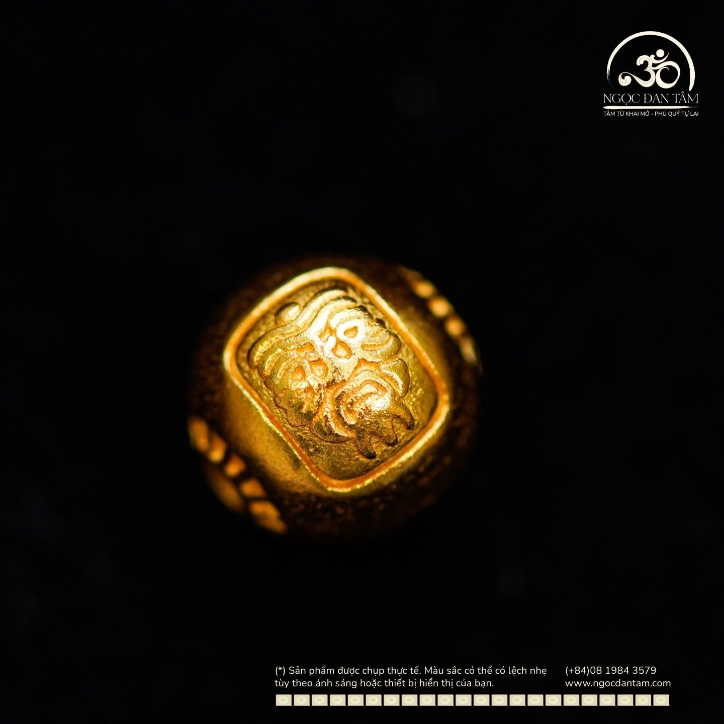  Charm Hạt Tròn Zakiram 7.68mm - Bạc 925 Mạ Vàng Cao Cấp 