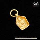  Charm Hoàng  Thần Tài 8.4mm - Bạc 925 Mạ Vàng Cao Cấp 