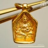  Charm Hoàng  Thần Tài 8.4mm - Bạc 925 Mạ Vàng Cao Cấp 