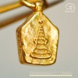  Charm Hoàng  Thần Tài 8.4mm - Bạc 925 Mạ Vàng Cao Cấp 