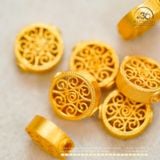  Charm Hoa Kim Luân 8.77mm - Bạc 925 Mạ Vàng Cao cấp 