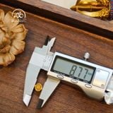  Charm Hoa Kim Luân 8.77mm - Bạc 925 Mạ Vàng Cao cấp 