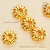  Charm Hoa Mặt Trời - Bạc 925 Mạ Vàng Cao Cấp 