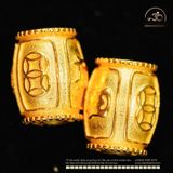  Charm Lu Thống Kim Tiền - Bạc 925 Mạ Vàng Cao Cấp 
