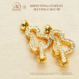  Charm Khóa Vòng Cổ Hồ Lô Mạ Vàng Cao Cấp 
