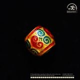  Charm Như Ý Tráng Men 8.66mm - Kim Loại Mạ Vàng 