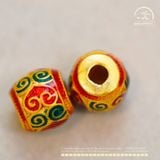  Charm Như Ý Tráng Men 8.66mm - Kim Loại Mạ Vàng 