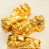  Charm Tỳ Hưu 24,14mm - Đồng Thau Mạ Vàng Cao Cấp 