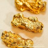  Charm Tỳ Hưu 24,14mm - Đồng Thau Mạ Vàng Cao Cấp 