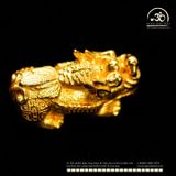  Charm Tỳ Hưu 14,34mm - Bạc 925 Mạ Vàng Cao Cấp 