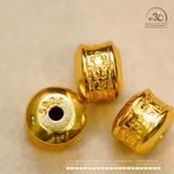  Charm Taisui Vàng 9.93mm - Bạc 925 Cao Cấp Mạ Vàng 