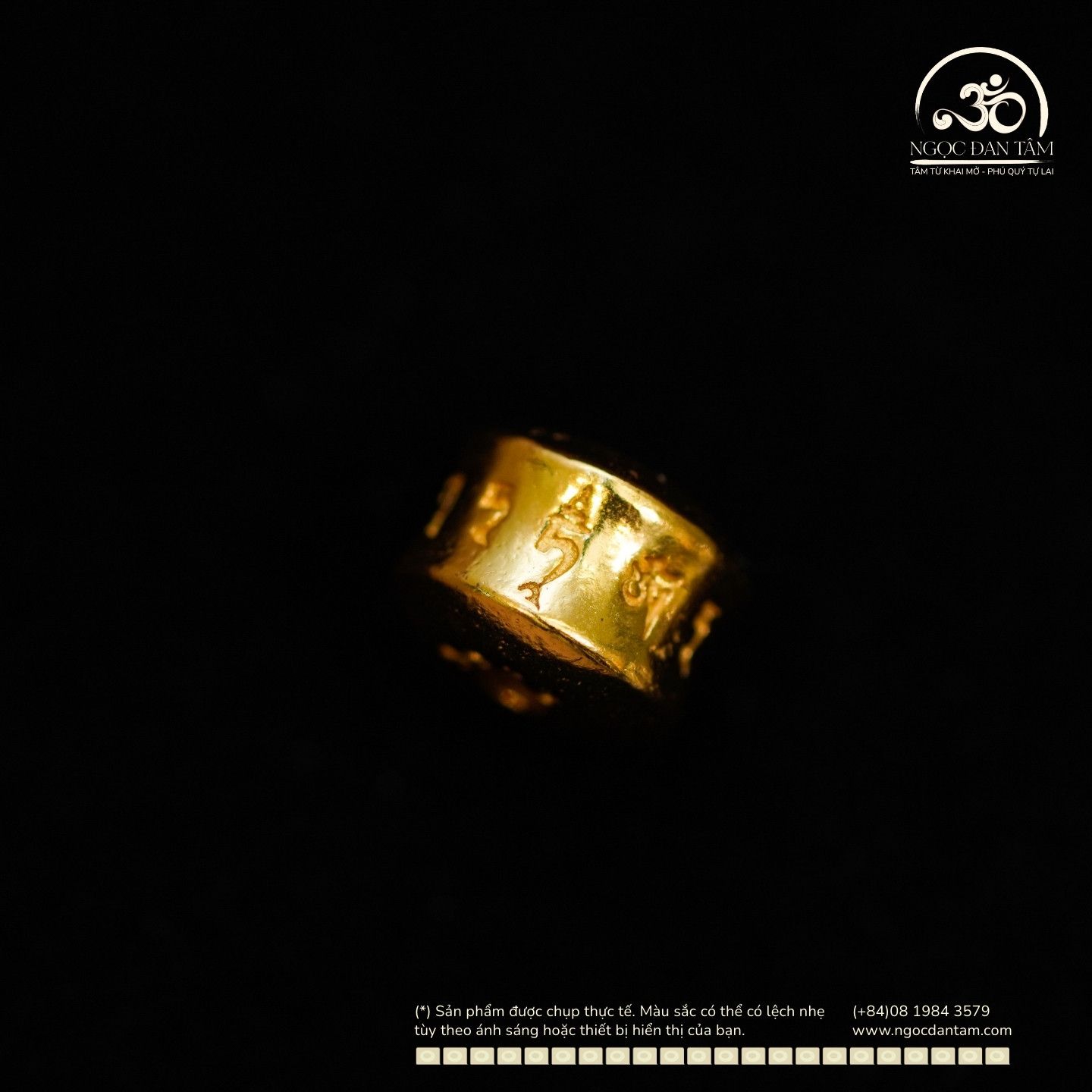  Charm Thần Tài 8mm - Bạc 925 Mạ Vàng Cao Cấp 