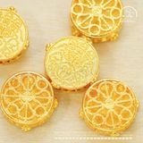  Charm Thần Tài Zakiram Bạc 925 Mạ Vàng 