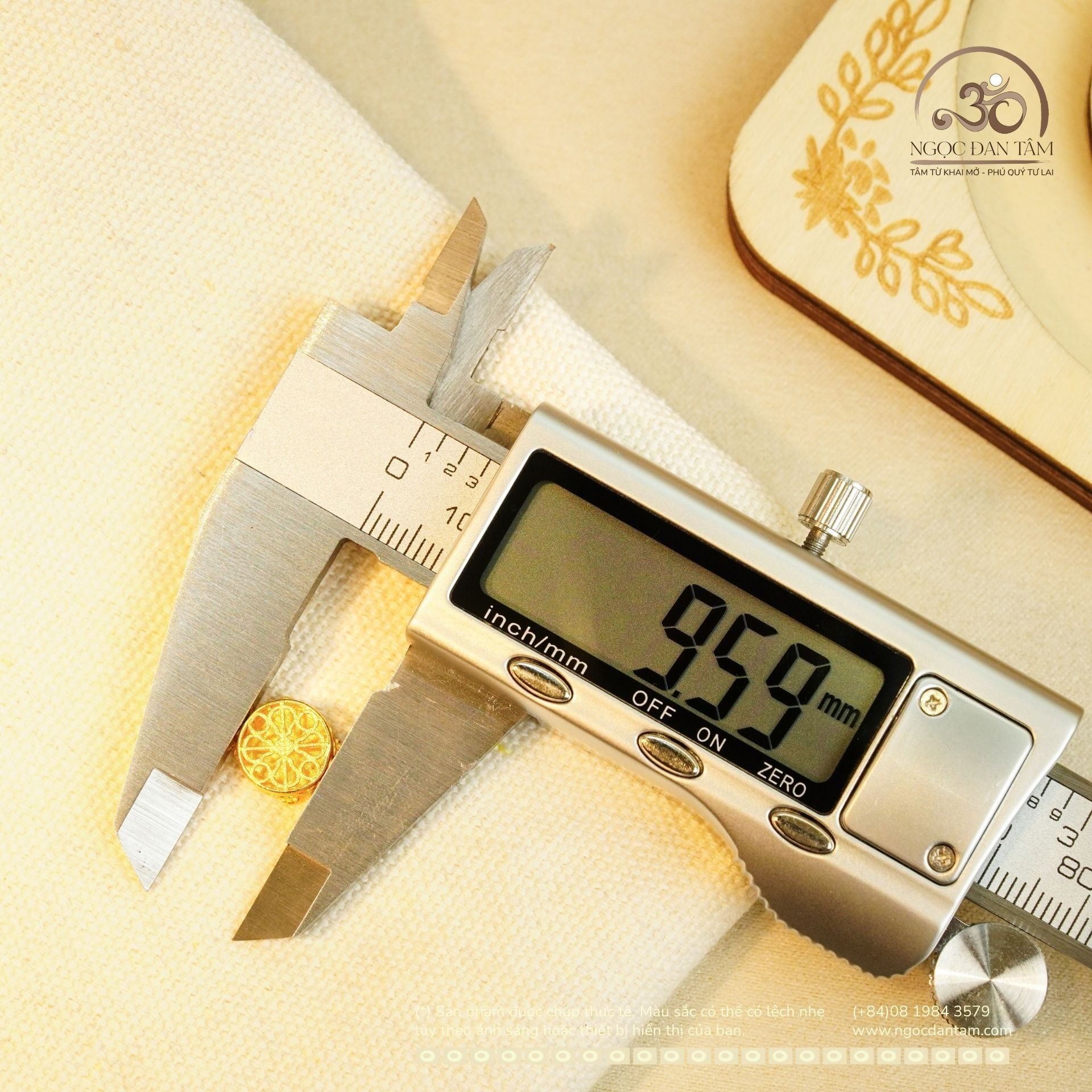  Charm Thần Tài Zakiram Bạc 925 Mạ Vàng 