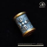  Charm Trụ Chùy Kim Cang Thập Tự 13.37mm - Bạc 925 mạ vàng cao cấp 