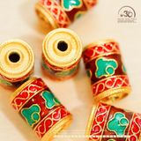  Charm Trụ May Mắn - Bạc 925 Mạ Vàng Cao Cấp 