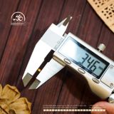  Charm Tròn Đệm 3mm - Bạc 925 Mạ Vàng Cao Cấp 