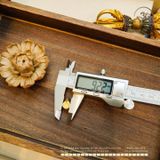  Charm Treo Bánh Xe May Mắn 9.22mm - Bạc 925 Mạ Vàng Cao Cấp 