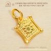 Charm Treo Bánh Xe Pháp Luân - Bạc 925 Mạ Vàng Cao Cấp