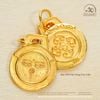  Charm Diện Phật - Bạc 925 Mạ Vàng Cao Cấp 