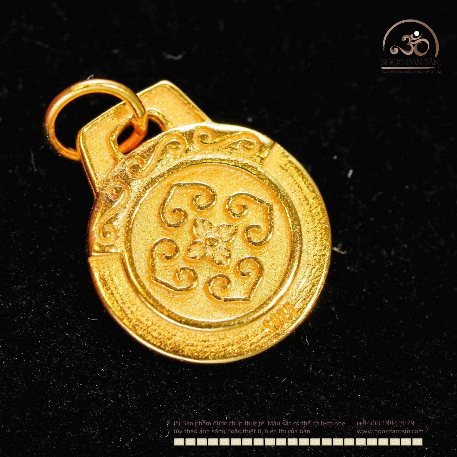  Charm Treo Hồ Ly - Bạc 925 Mạ Vàng Cao Cấp 