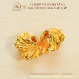  Charm Vỏ Sò Mạ Vàng - Bạc 925 Mạ Vàng Cao Cấp 