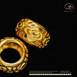  Charm Vàng Vân Mây - Bạc 925 Mạ Vàng Cao Cấp 