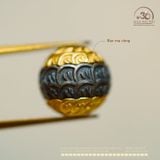  Charm Vảy Rồng 7.52mm - Bạc Mạ Vàng 