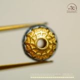  Charm Vảy Rồng 7.52mm - Bạc Mạ Vàng 