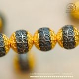  Charm Vảy Rồng 7.52mm - Bạc Mạ Vàng 