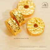  Charm Xu Cát Tường 5mm - Bạc Mạ Vàng 925 Mạ Vàng Cao Cấp 