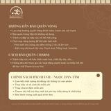  Charm Tròn Khắc Chữ Xỏ Ngang 9.55mm - Bạc 925 Mạ Vàng Cao Cấp 