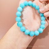  Vòng Tay Amazonite Vân Trắng 10mm 5A 