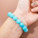  Vòng Tay Amazonite Vân Trắng 10mm 5A 