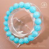  Vòng Tay Amazonite Vân Trắng 10mm 5A 