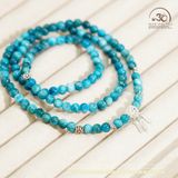  Vòng Cổ Apatite Phối Charm Dreamcatcher 