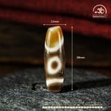  Dzi 2 Mắt 38x12mm ( New Dzi - Xiao Lu ) 