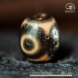  Dzi 3 Mắt 18x14mm ( New Dzi - Xiao Lu ) 