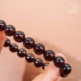  Vòng Tay Garnet Tím 10mm 5A 