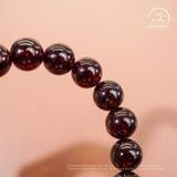  Vòng Tay Garnet Tím 10mm 5A 