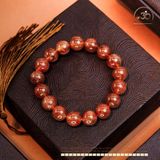  Vòng Tay Thạch Anh Tóc Đỏ 11mm 6A 