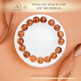  Vòng Tay Thạch Anh Tóc Đỏ 11mm 6A 