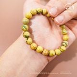  Vòng tay Đá Green Dragon 8mm - 10mm 2A 