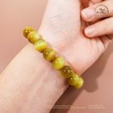  Vòng Tay Đá Mắt Hổ Vàng 10mm 5A 