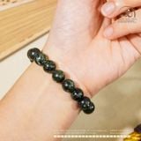  Vòng Tay Đá Mắt Rồng Xanh Vip 10mm 5A 