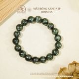  Vòng Tay Đá Mắt Rồng Xanh Vip 10mm 5A 