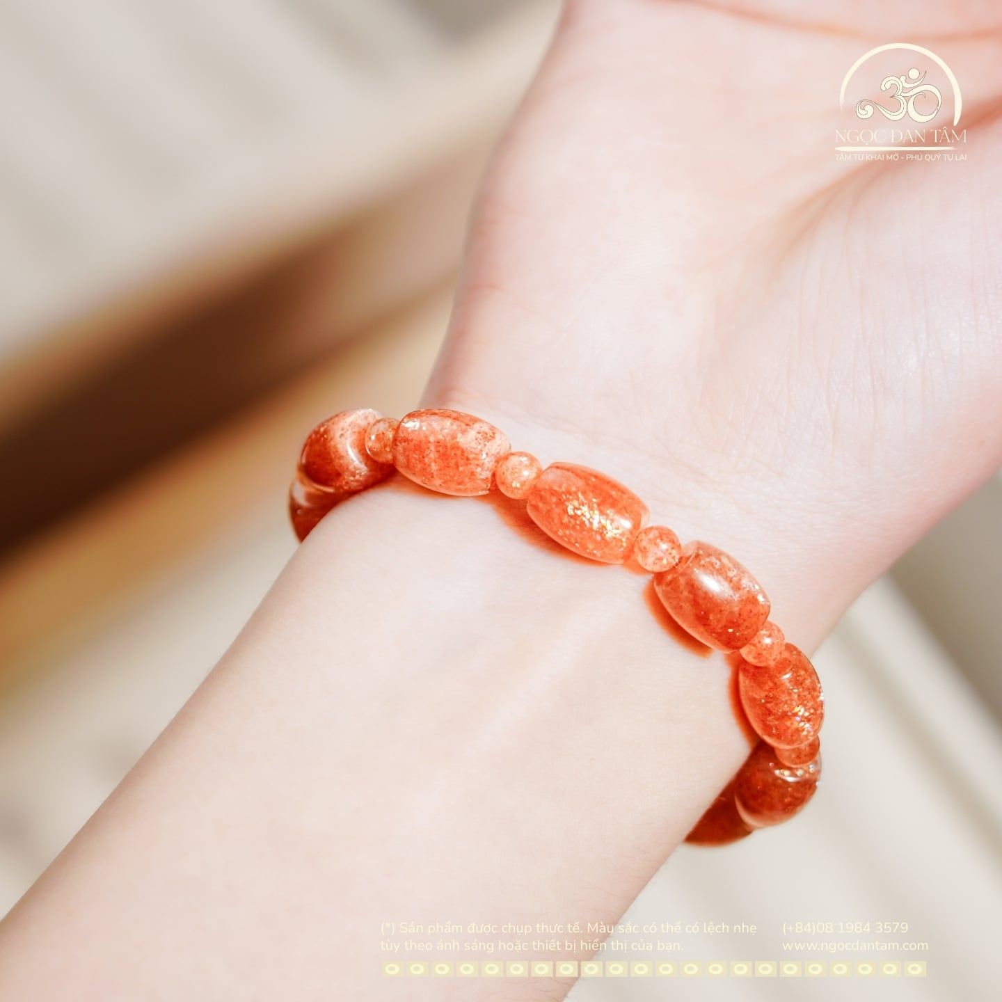  Vòng Tay Mặt Trời lu thống 9mm 5A 