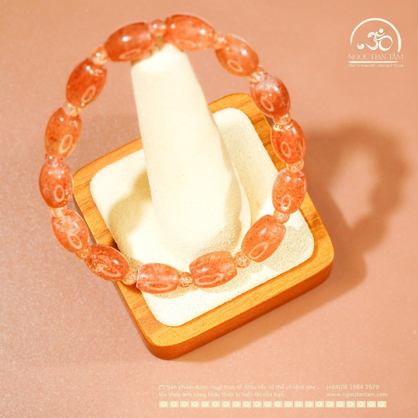  Vòng Tay Mặt Trời lu thống 8mm 5A 